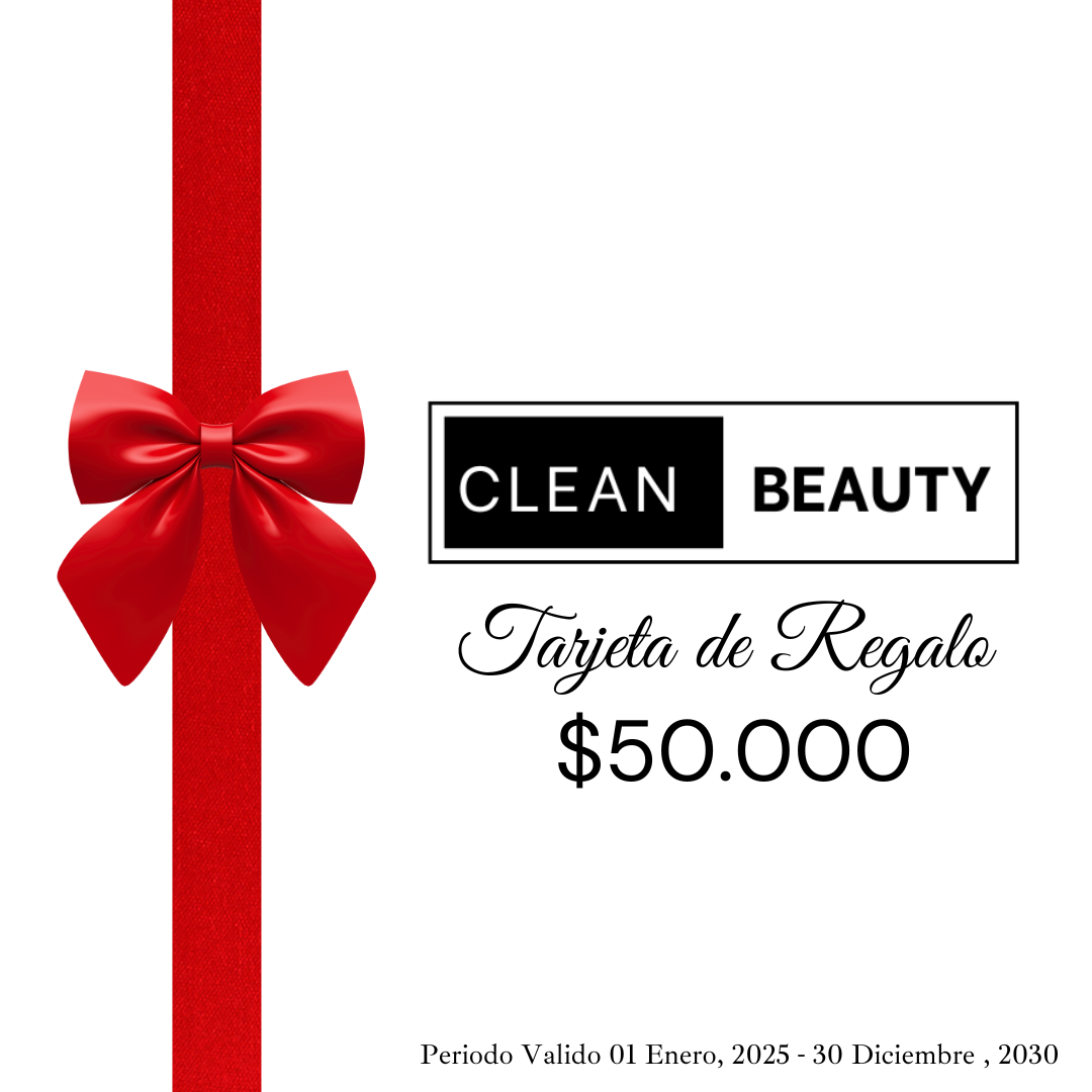 Tarjetas de Regalo Cleanbeauty