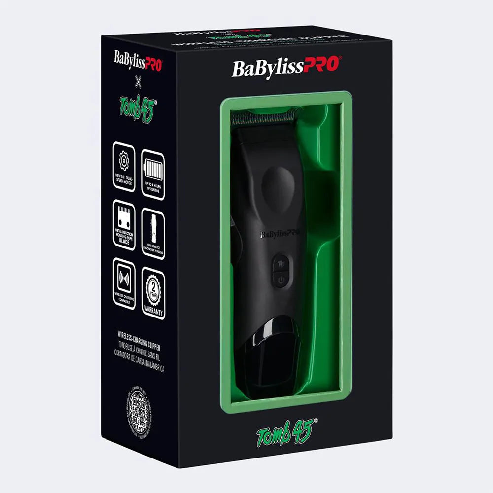 Cortapelo de carga inalámbrica BaBylissPRO® x Tomb45®
