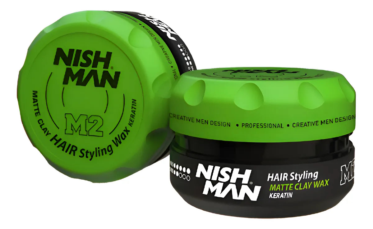 Cera Para Peinar nishman M2 Matte Clay 100ml