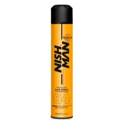 Laca Nish Man Pro Styling Hair Spray Extra Fuerte 400 M
