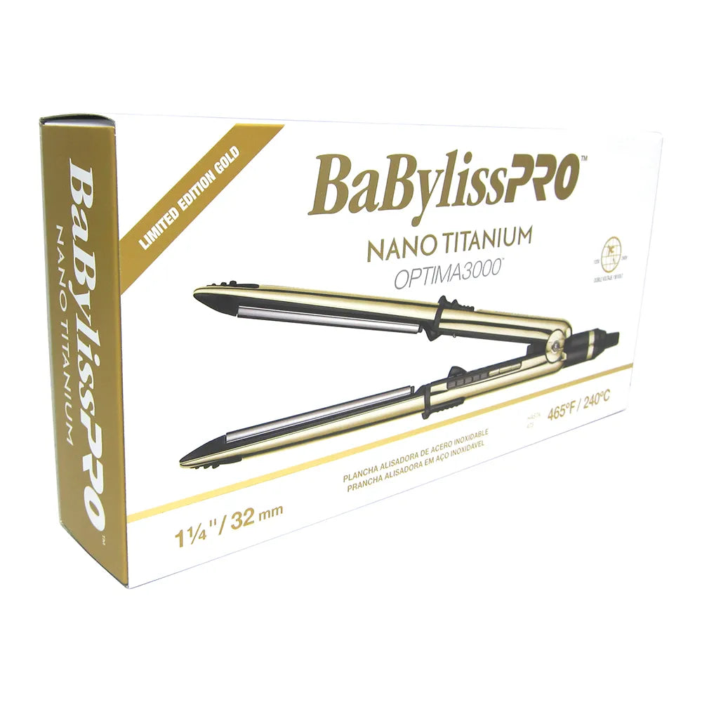 BabyLiss Pro PLANCHA OPTIMA 3000 Gold